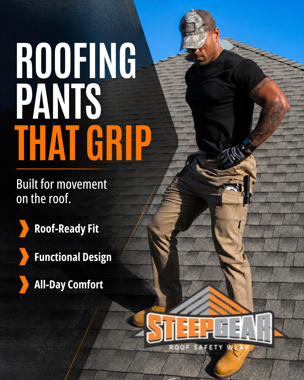 SteepGear Roofing Pants